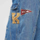 Karl Kani Ανδρικό μπουφάν OG Patched Denim Jacket
